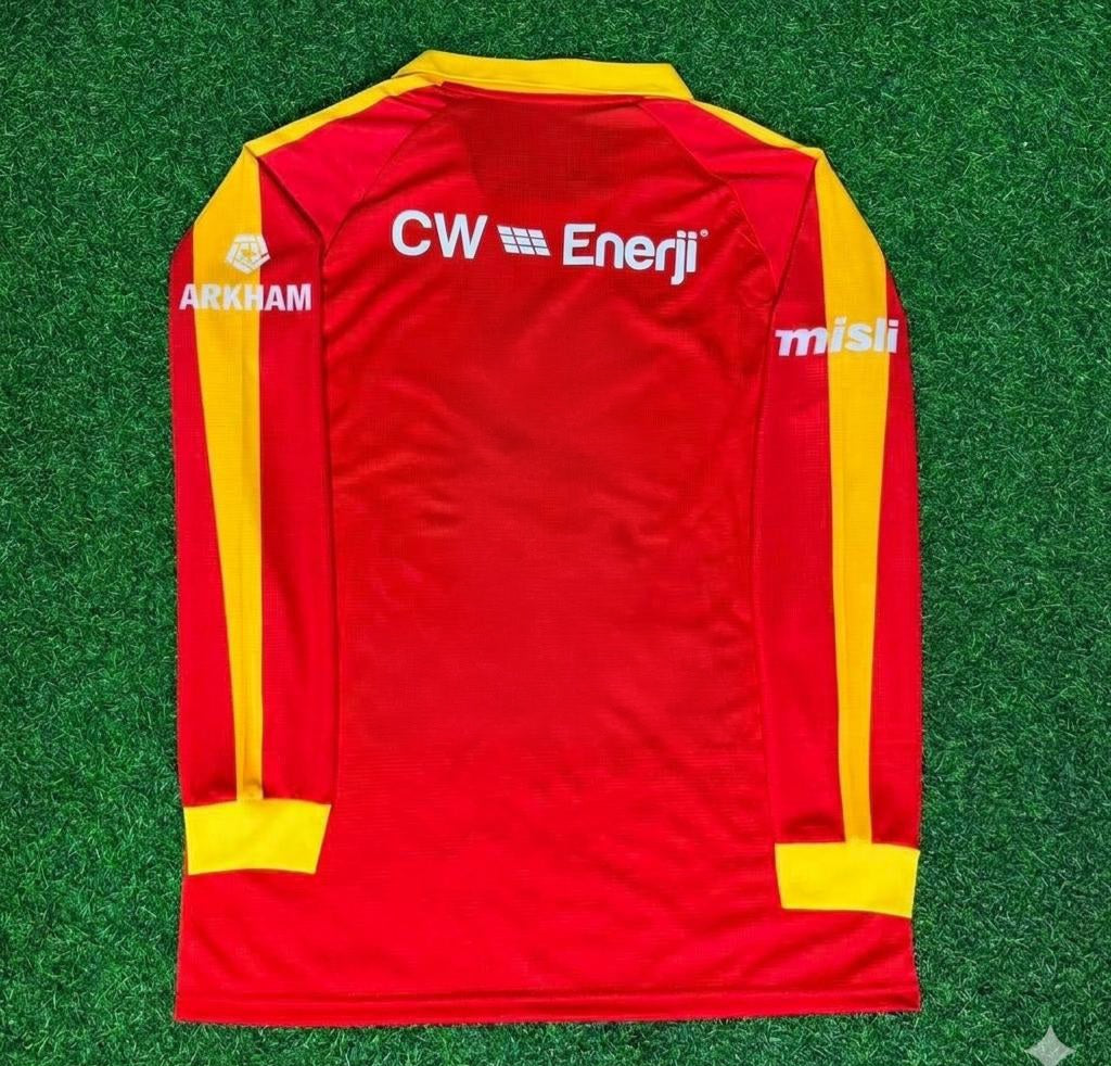 Galatasaray Legendary Retro Vintage Long Sleeve Football Jersey – Front View