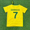 Brazil World Cup Football Jersey – Garrincha – Back View