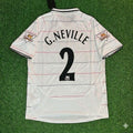 Manchester United 2003/2005 Retro Jersey – Gary Neville #2 – Back View