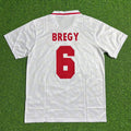 Switzerland White Retro Football Jersey – Georges Bregy 1994 World Cup – Back View