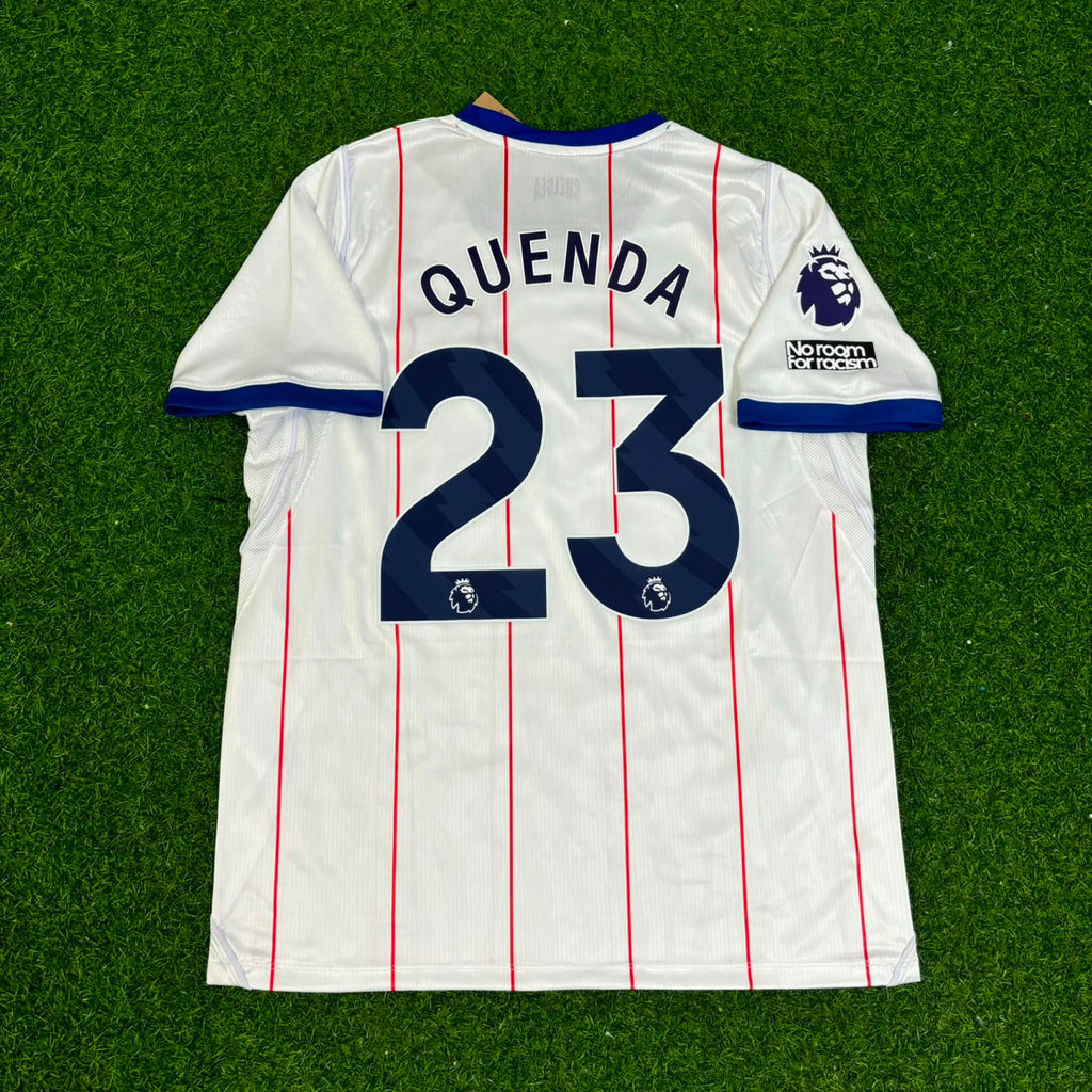 Geovany Quenda Chelsea 2027 New Season 3rd Football Goalkeeper Jersey Kit – Back View