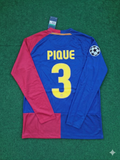 Barcelona 2009 Champions League Final Retro Jersey – Gerard Pique – Back View