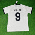 Gerd Müller Deutschland 125 Jahre Sonderedition Germany Weißes Fußballtrikot Paradise Edition – Back View