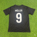 Gerd Müller Germany 125 Years Special Black Football Jersey – Back View
