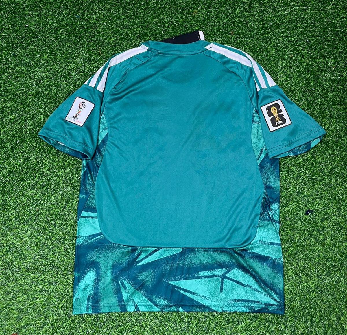 Germany 2026 World Cup Goalkeeper Green Football Jersey – Back View
