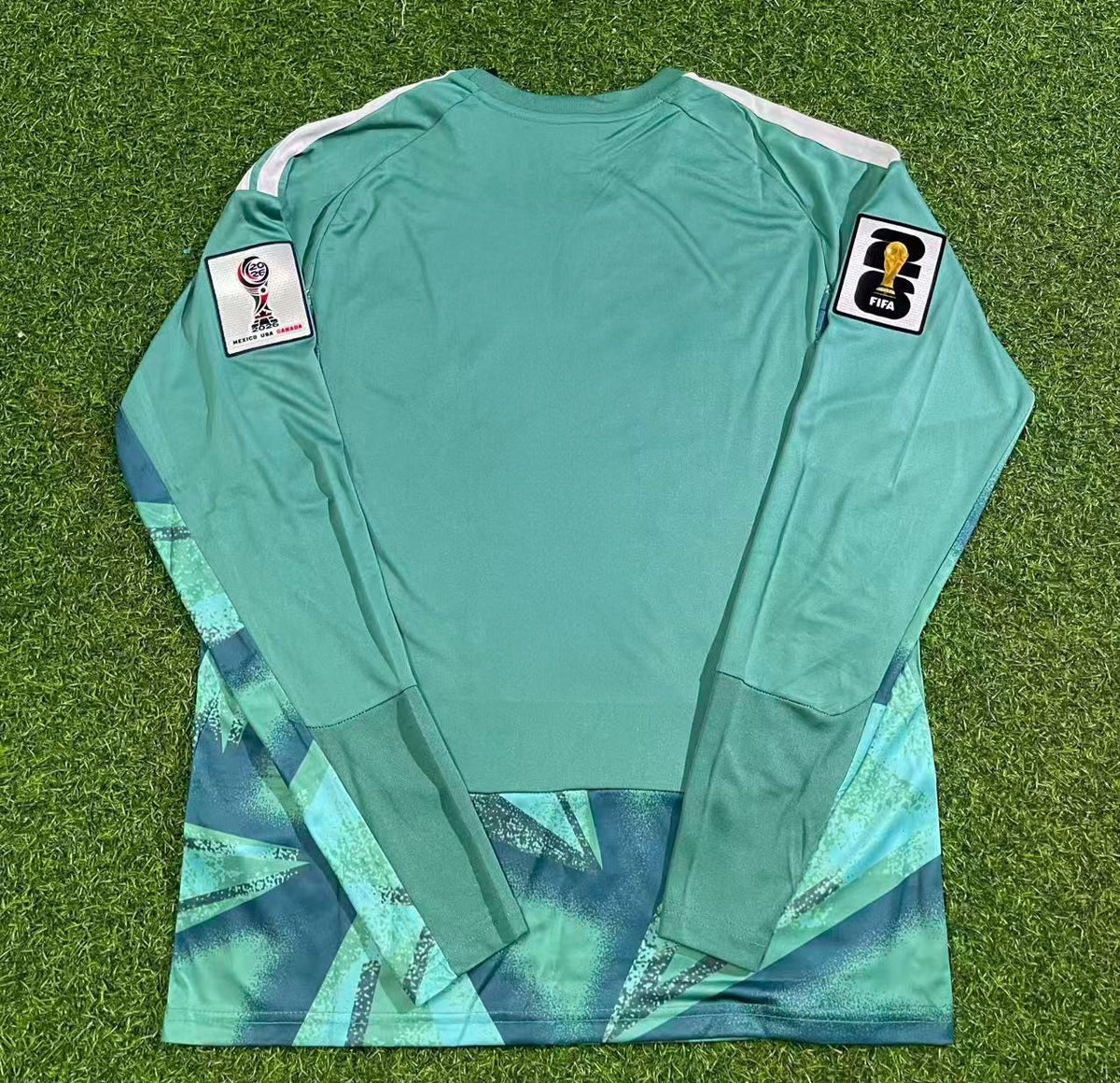 Germany 2026 World Cup Goalkeeper Long Sleeve Football Jersey – Back View