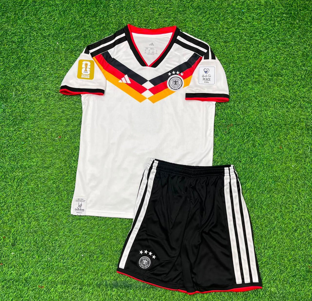 Germany 2026 World Cup Kids Home Football Jersey – Jamal Musiala – Front View