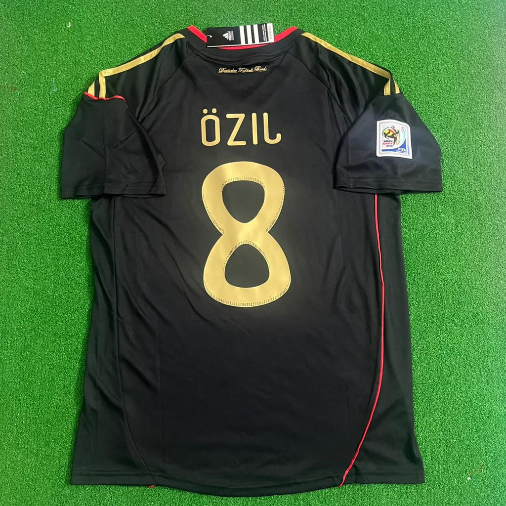 Mesut Ozil - Germany Deutschland 2010 World Cup Black Jersey – Detailed View