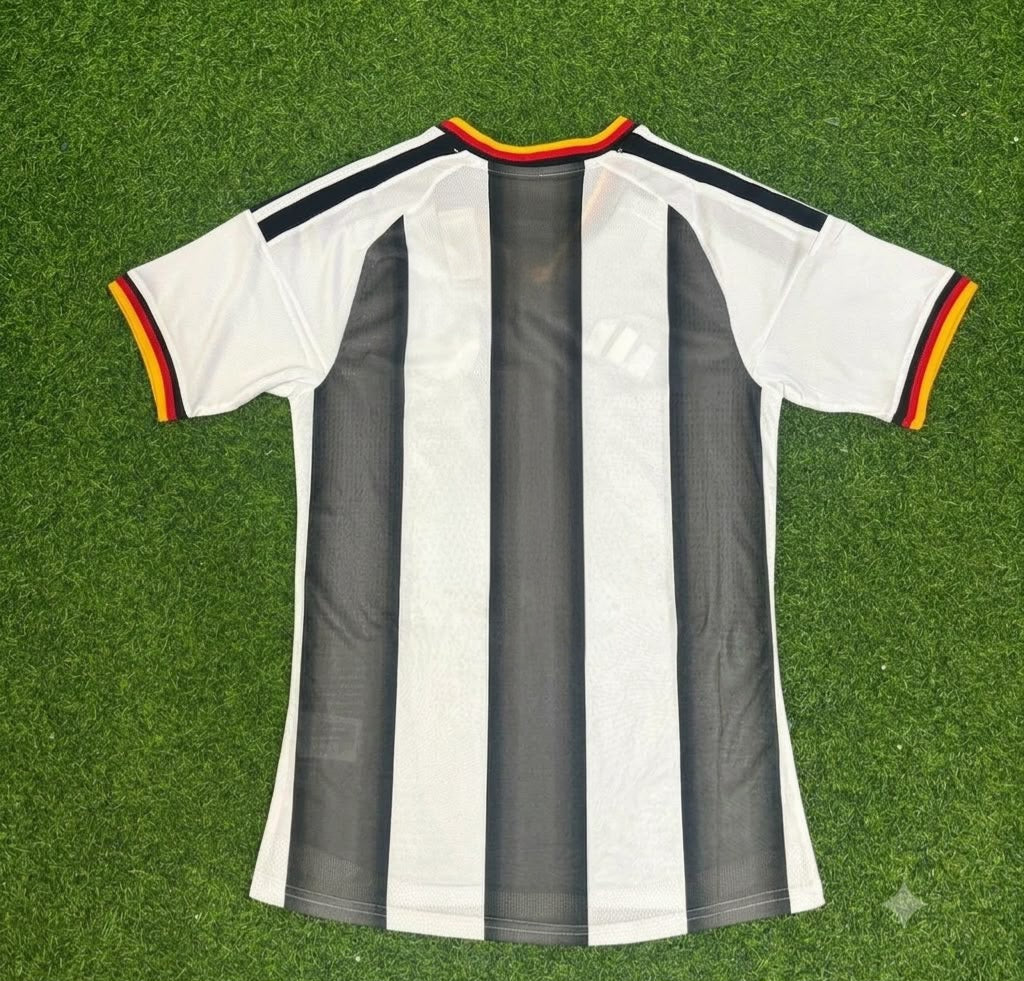 Germany Stripe Special Edition Black White 2026 World Cup Jersey – Back View