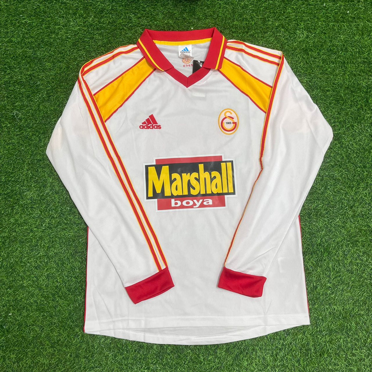 2000 Okan Buruk Galatasaray UEFA Final Retro Football Jersey Collection – Front View