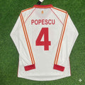 2000 Gheorghe Popescu Galatasaray UEFA Final Retro Football Jersey Collection – Back View