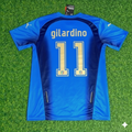 Italy 2006 World Cup Final Retro Jersey – Alberto Gilardino 11 - – Back View