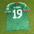 2026 Mexico World Cup Gilberto Mora Home Green Football Jersey – Back View