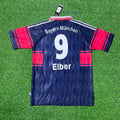 Bayern Munich Retro 1997/99 Jersey – Giovane Elber 9 – Back View