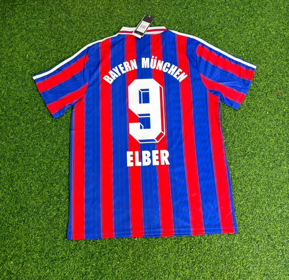 Bayern Munich Retro Football Jersey Giovane Elber