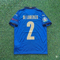 Italy EURO 2020 Final Retro Soccer Jersey – | | – Giovanni Di Lorenzo #2 – Back View