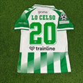 Giovani Lo Celso #20 Real Betis 2027 Home New Season Green White Football Jersey – Back View