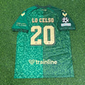 Giovani Lo Celso #20 Real Betis 2027 Away New Season Champions League Patch Football Jersey – Back View