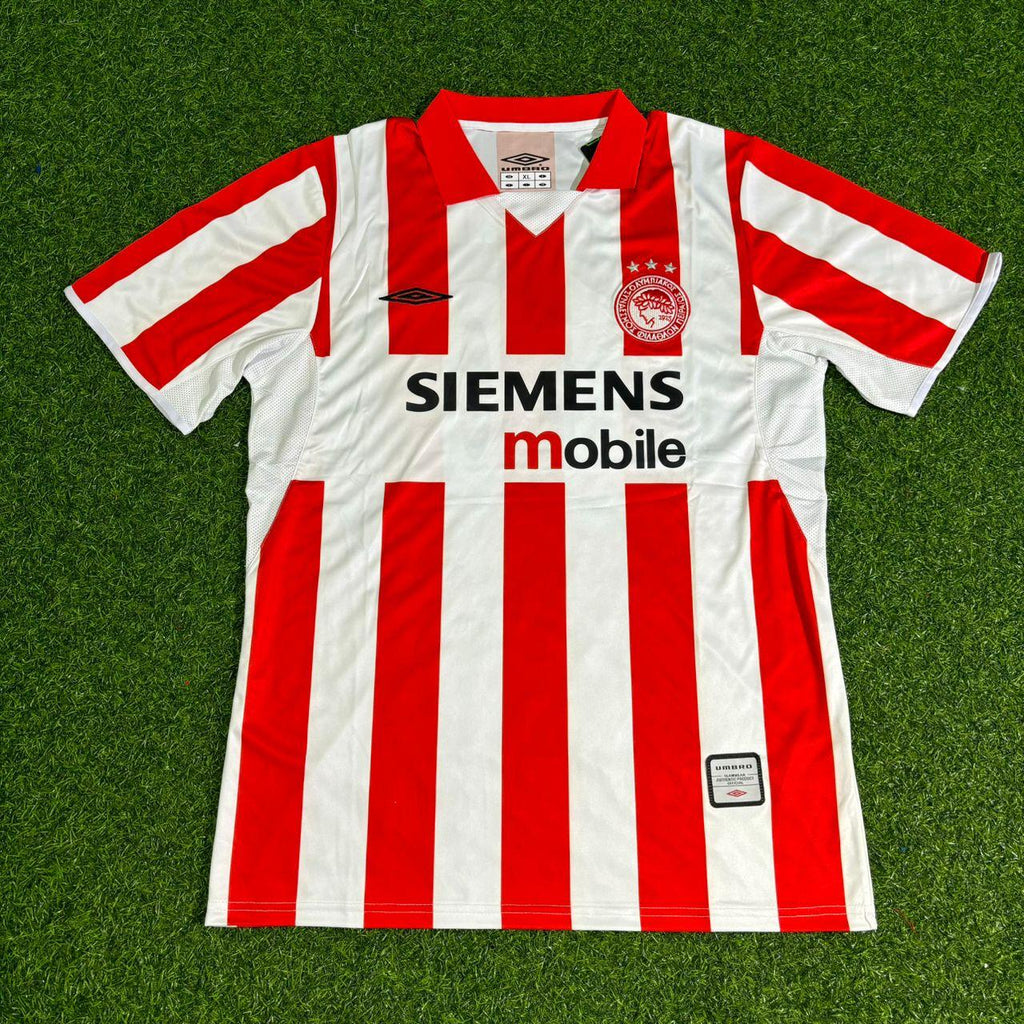 Darko Kovacevic Olympiacos Special Retro Home Football Jersey – Front View