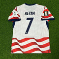USA 2026 World Cup Home Football Jersey – Giovanni Reyna 7- – Back View