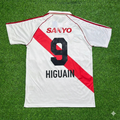River Plate Retro Home Football Jersey – Gonzalo Higuain – Back View
