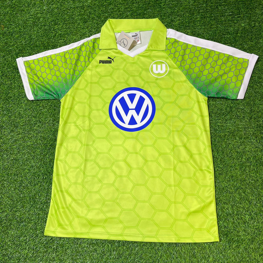 Grafite VfL Wolfsburg Grünes Retro – Front View