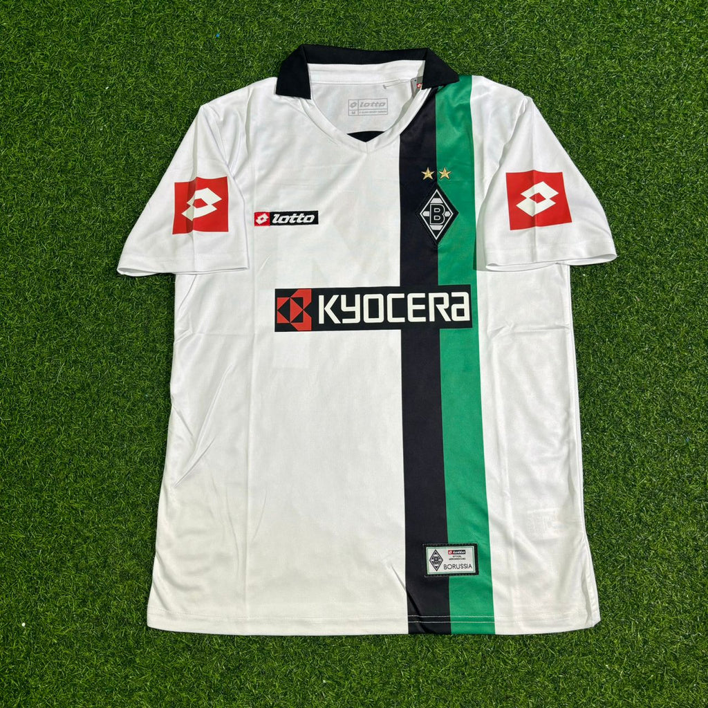 Granit Xhaka Borussia Mönchengladbach 2008/09 Retro Football Jersey – Front View