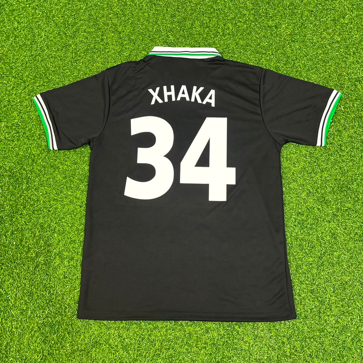 Granit Xhaka Borussia Mönchengladbach Retro Football Jersey Collection – Back View