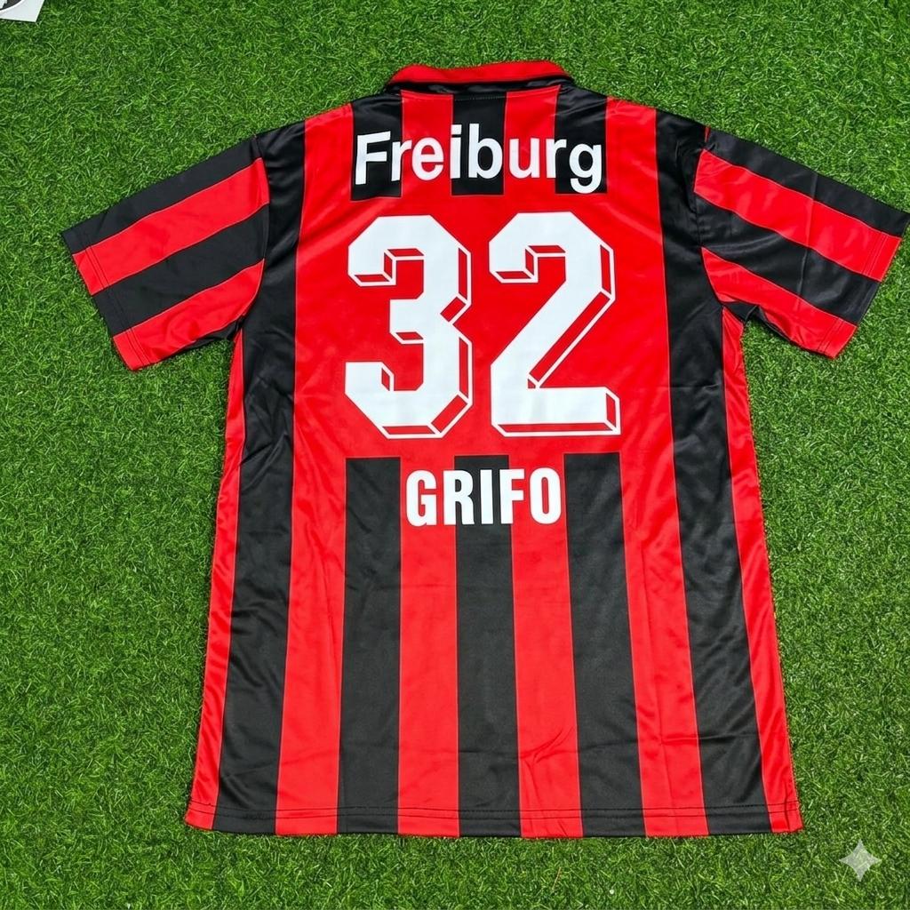 Vincenzo Grifo SC Freiburg Retro Football Jersey – Back View