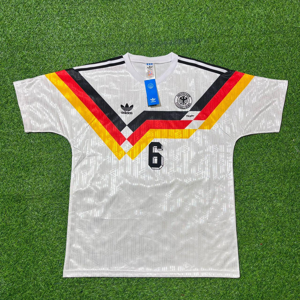 Germany – Guido Buchwald Deutschland 1990 Weltmeisterschaft Retro – Front View