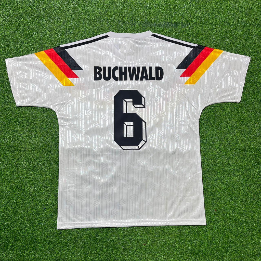 Germany – Guido Buchwald Deutschland 1990 Weltmeisterschaft Retro – Back View
