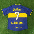 Boca Juniors Retro Football Jersey – Guillermo Barros Schelotto – Back View