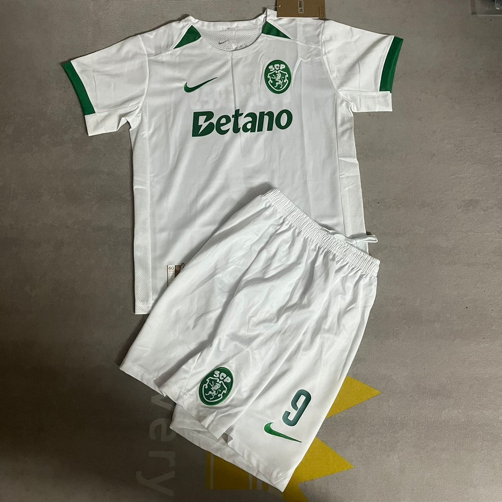 Viktor Gyökeres Kids Size Sporting CP Lisbon Children Football Jersey – 4