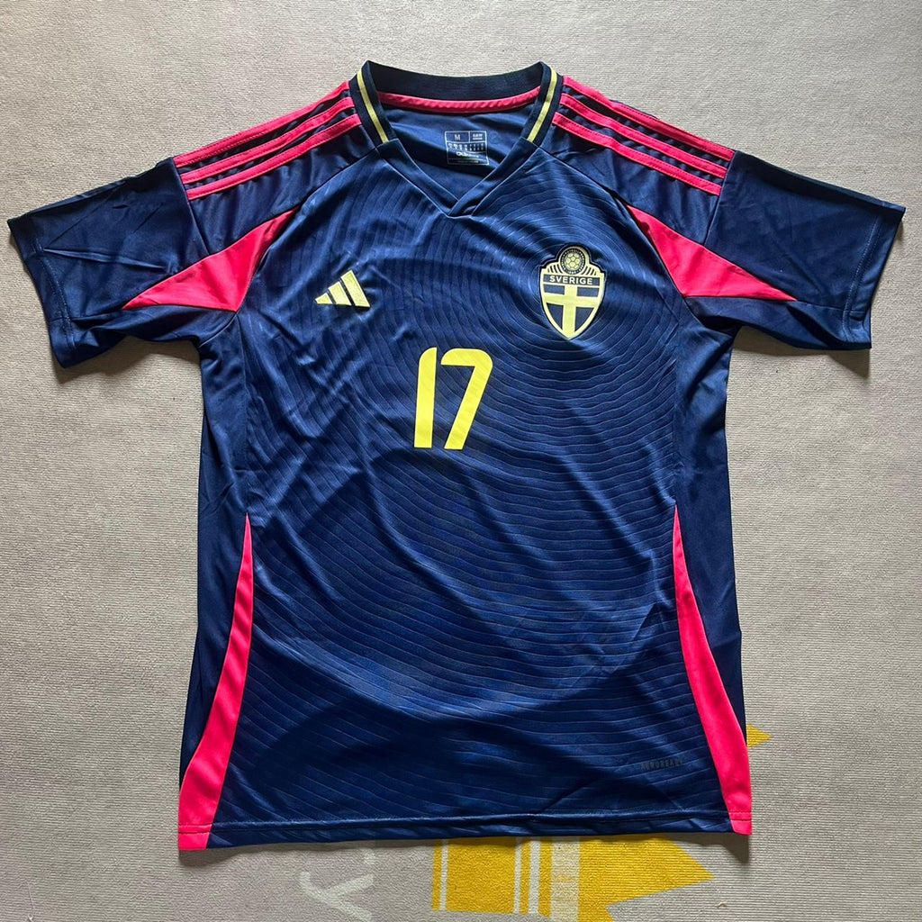 2025 Viktor Gyökeres Sweden National Football Jersey – Front View