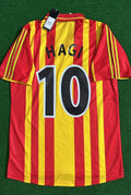 Gheorghe Hagi #10 – Galatasaray 2000 UEFA Super Kupa Final Retro Kit Jersey – | | | Forma – Back View