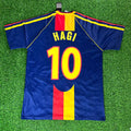 2000 Gheorge Hagi #10 Galatasaray UEFA Retro Football Jersey Forma – Back View