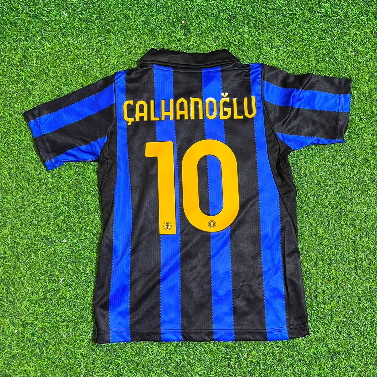 Hakan Calhanoglu Inter Home New Season 2027 Kids Jersey – Detailed View