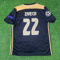 Ajax 2018–2019 Champions League Black Retro Football Jersey – Hakim Ziyech – Back View