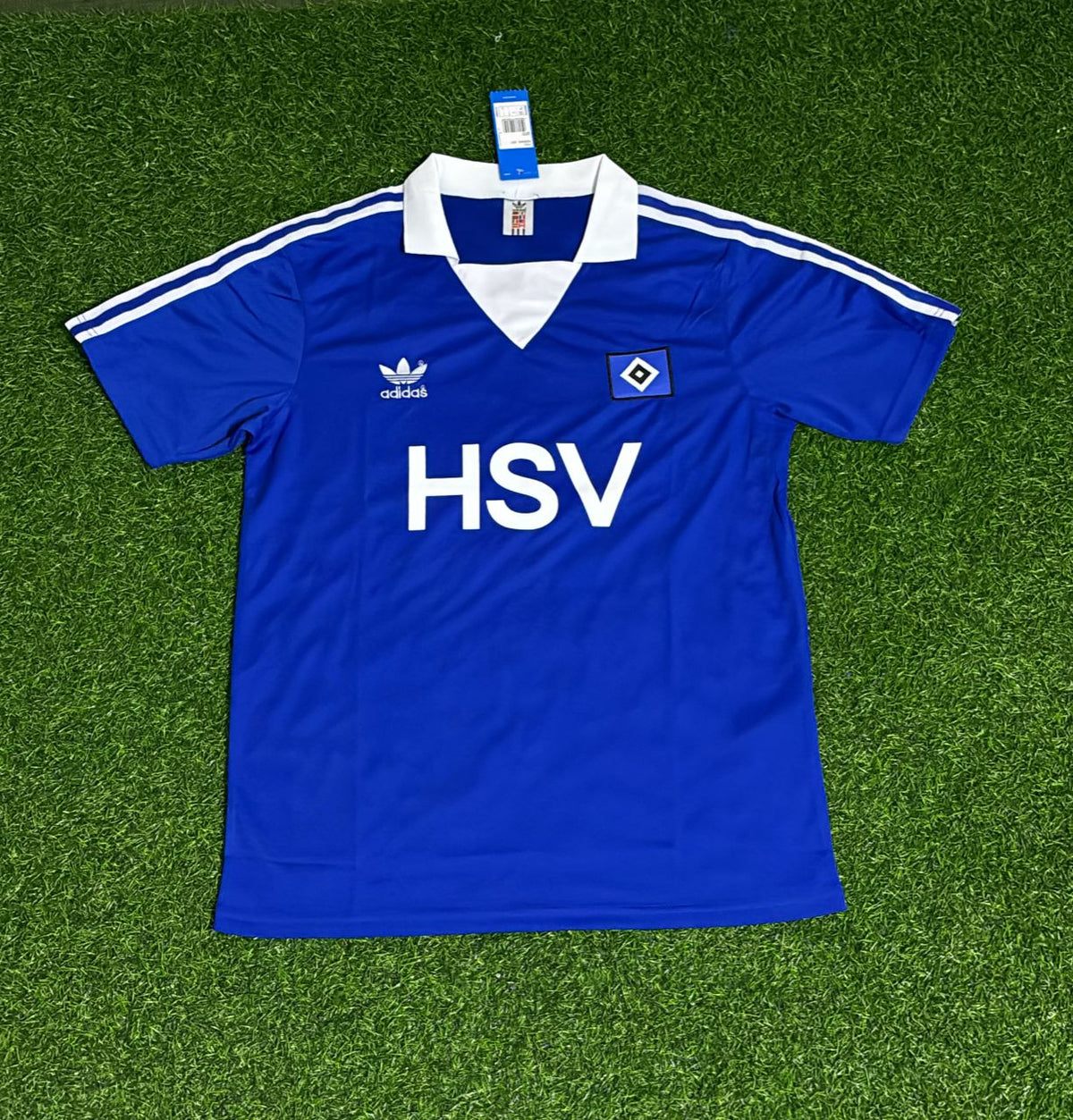 Hamburger SV Retro Heimtrikot 1979 Blau Fußball HSV 1979 Blaues Retro – Detailed View