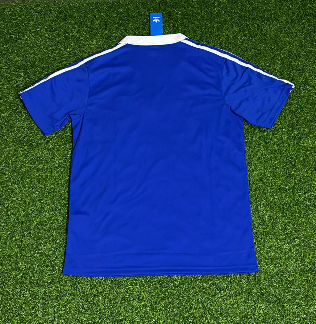 Hamburger SV Retro Heimtrikot 1979 Blau Fußball HSV 1979 Blaues Retro – Front View