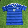 Hamburger SV Retro Heimtrikot 1986 Blau Fußball HSV 1986 Blaues Heimtrikot – Back View