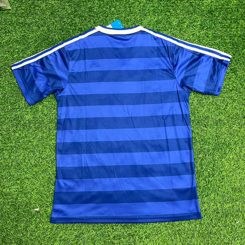 1986 Hamburger SV Retro Home Jersey Blau Football Jersey HSV 1986 Blaues Home Jersey – Front View