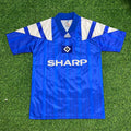 HSV 92-93 Heimtrikot Blau Fußball Hamburger SV Retro Heimtrikot – Back View