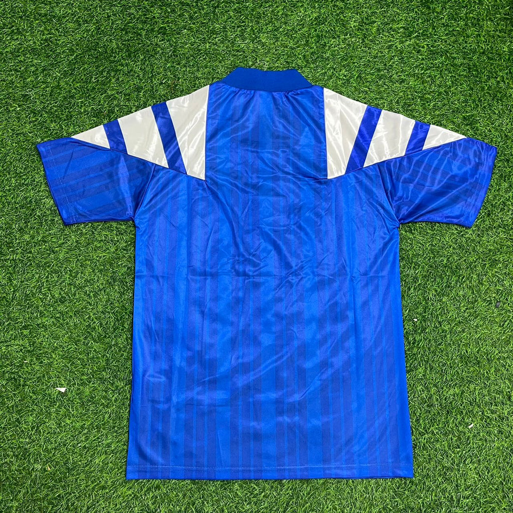 HSV 92-93 Heimtrikot Blau Fußball Hamburger SV Retro Heimtrikot – Front View