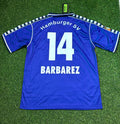Sergej Barbarez - Hamburger SV 2000-2001 Retro Heimtrikot – Back View