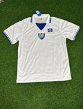 1979 Hamburger SV HSV Weißes Retro Auswärtstrikot Jersey – Back View