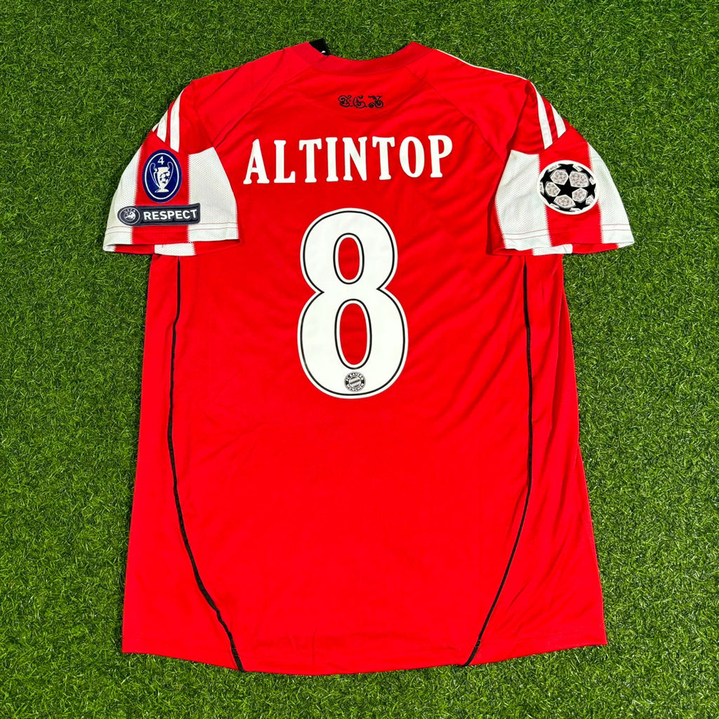 2010/11 Hamit Altintop Bayern Munich Home Football Jersey – Back View
