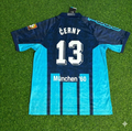 Harald Cerny TSV 1860 München Blaues Heim Retro Fußballtrikot Jersey – Back View