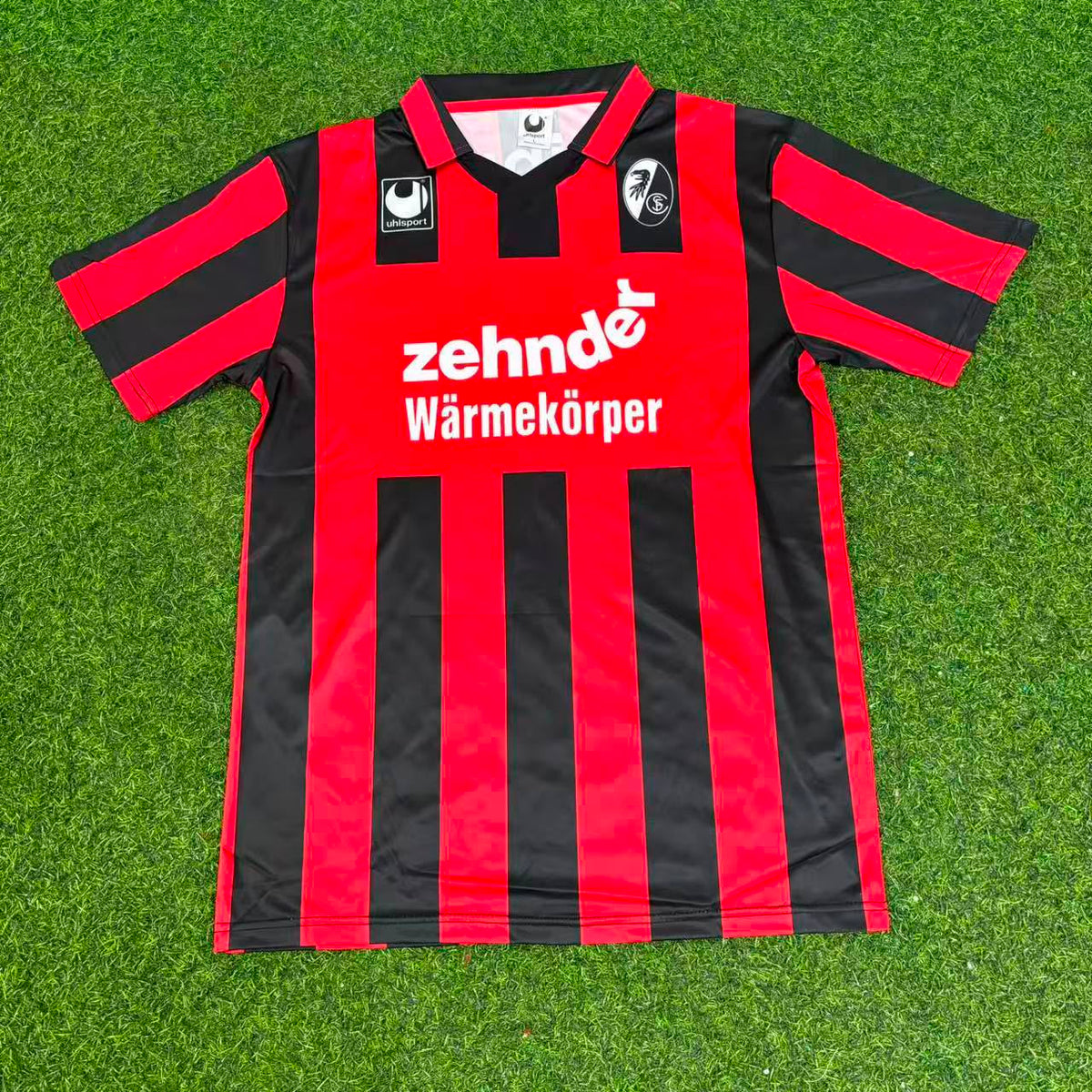 Harry Decheiver SC Freiburg 1994/95 Retro Football Jersey – Front View
