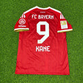 Bayern Munich 2027 Bundesliga Championship Patch Football Jersey – Harry Kane #9 – Back View